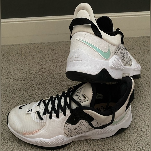 Nike PG5 "Platinum Tint" Basketball Shoes Size US 8.5 Men's - Picture 4 of 7